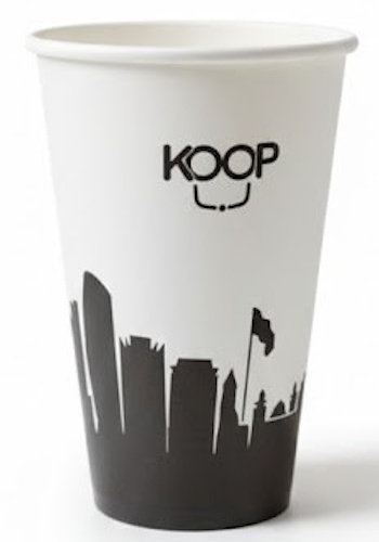 أكواب ورقية صديقة للبيئة